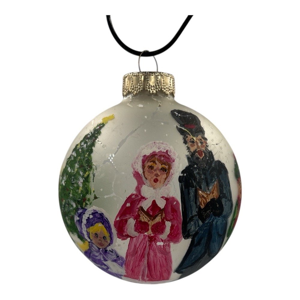 hand blown hand painted ornaments